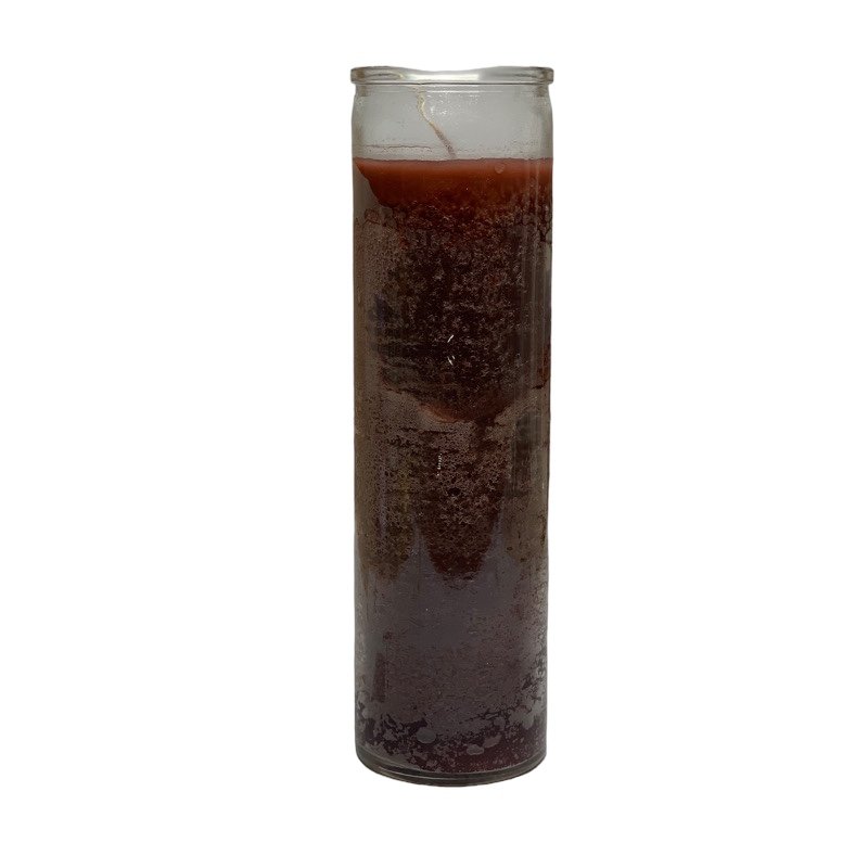 CANDLE GLASS KAARS BROWN 7 DAY