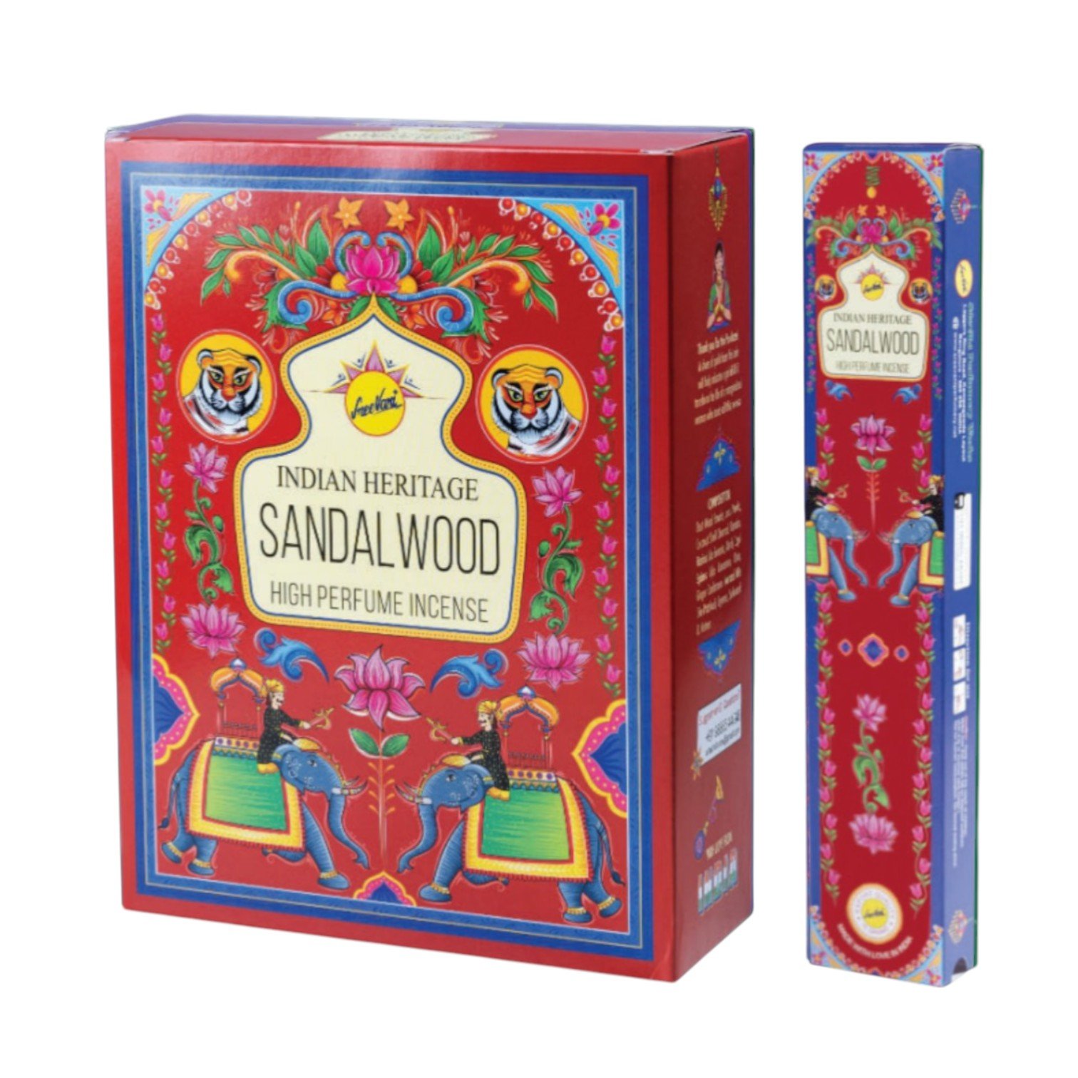 Sandelhout wierook heeft een houtachtige, zoete geur die bekend staat om zijn vermogen om de geest te kalmeren en een rustige, serene sfeer te creëren.… AGARBATTI SANDAL WOOD INCENSE SREEVANI 15GM