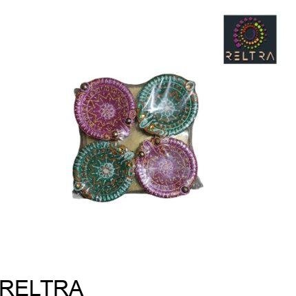 DIA LUX SET VAN 4 STUKS 9 CM