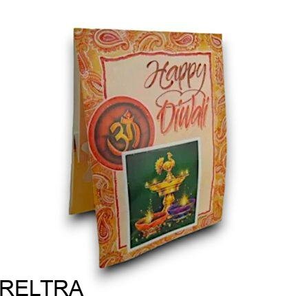 DIWALI KAART 3D HAPPY
