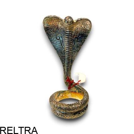 SNAKE SILVER NO. 3 10 cm (slang zilver)