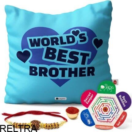 RAKHI KADO SET WORLD BEST BROTHER
