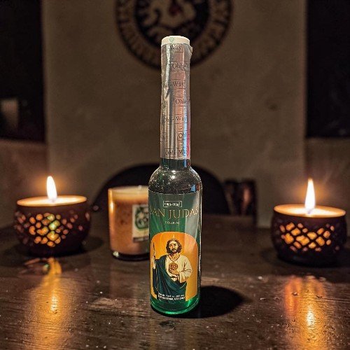 San Judas Cologne San Judas Cologne is a spiritually inspired fragrance dedicated to Saint Jude (San Judas), known as the patron of hope and impossible… SAN JUDAS OHLI WAY COLOGNE 221 ML