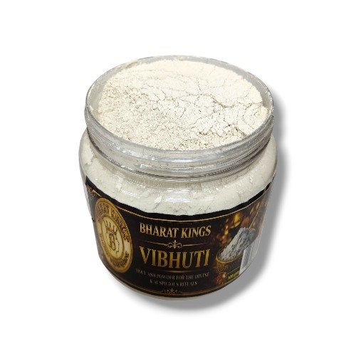 Vibhuti is a sacred ash used in Hindu tradition for spiritual protection, purification, and devotion. It is often applied to the forehead as a sign… VIBUTIE POWDER 500GR