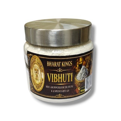 Vibhuti is a sacred ash used in Hindu tradition for spiritual protection, purification, and devotion. It is often applied to the forehead as a sign… VIBUTIE POWDER 500GR